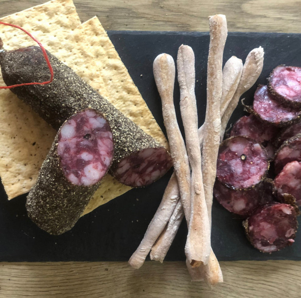 Salchichón de Jabalí a la Pimienta