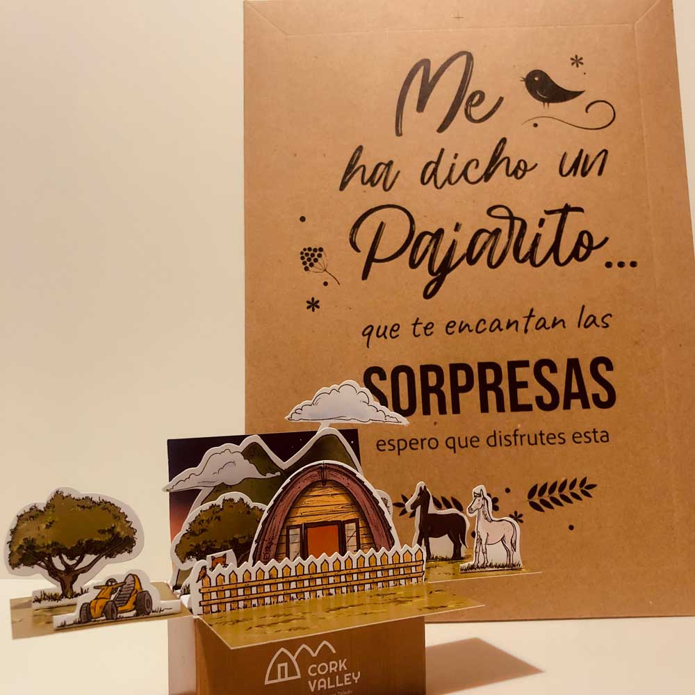 Caja Pop Up Regalo Cork Valley 400€