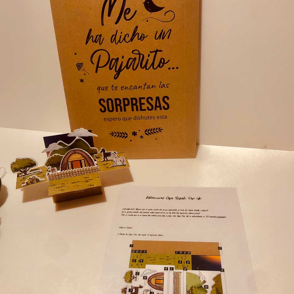 Caja Pop Up Regalo Cork Valley 400€