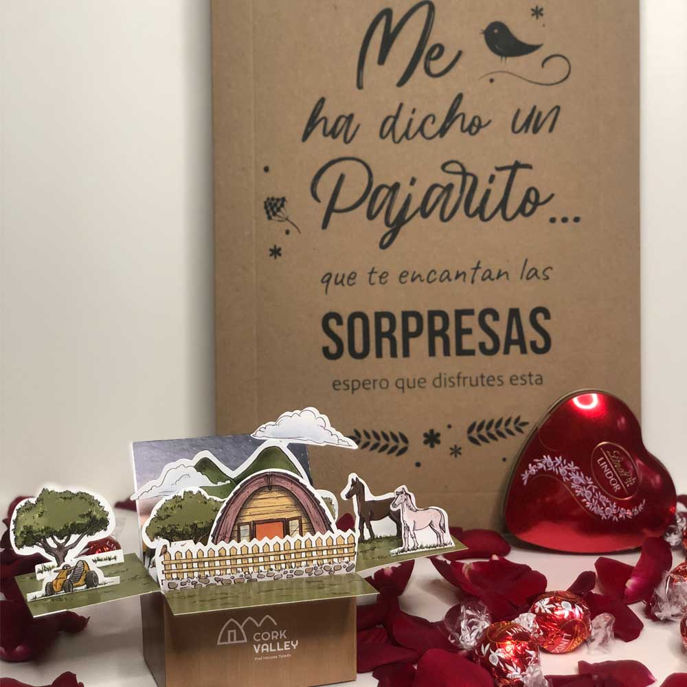 Caja Pop Up Regalo Cork Valley 150€