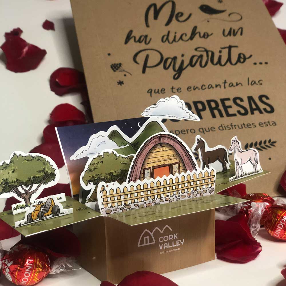 Caja Pop Up Regalo Cork Valley 150€