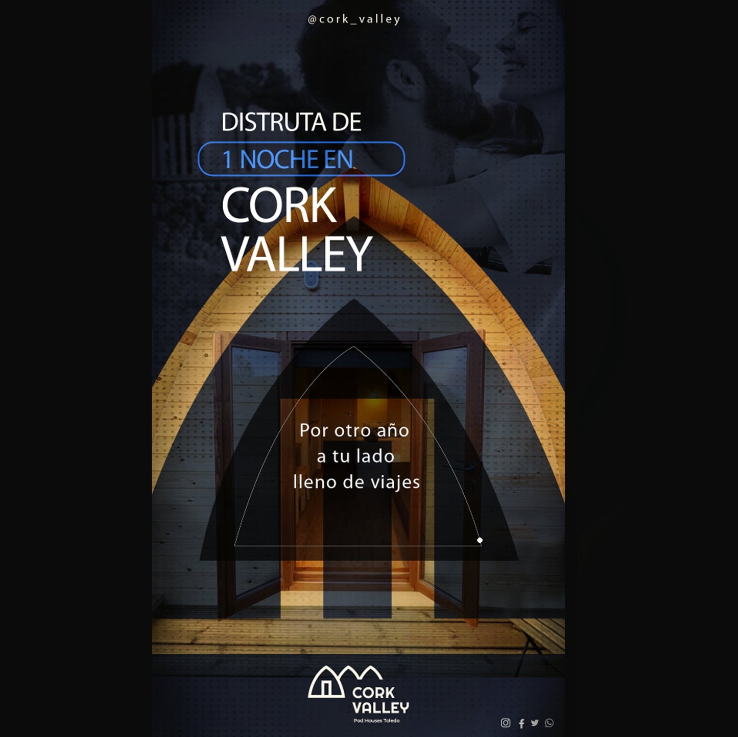 P0STAL Regalo noche Finde Cork Valley 200€