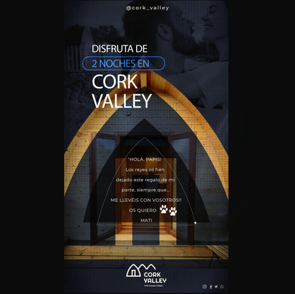 P0STAL Regalo Finde Cork Valley 364€