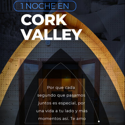 P0STAL Regalo noche Finde Cork Valley 200€